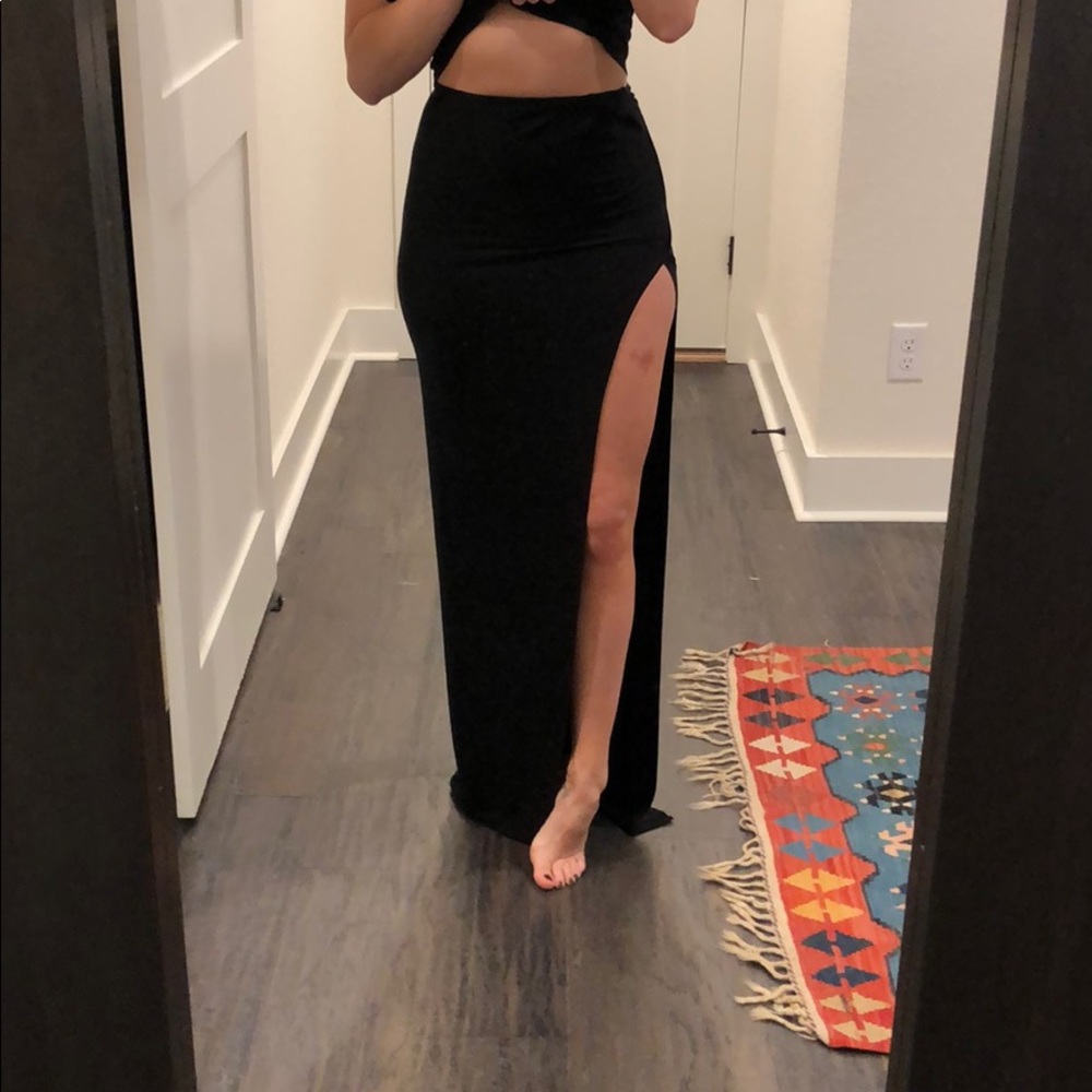 Novella Royale black Maxi